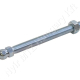 Szintezőorsó szintezőtalphoz M12 horganyzott acél L=150 mm