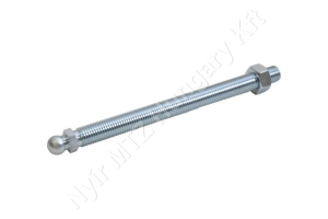 Szintezőorsó szintezőtalphoz M16 horganyzott acél L=100 mm