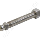 Szintezőorsó szintezőtalphoz M16 rozsdamentes acél L=100 mm