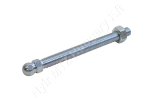 Szintezőorsó szintezőtalphoz M20 horganyzott acél L=200 mm Szintezőorsó szintezőtalphoz M20 horganyzott acél L=200 mm