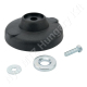 Rögzíthető szintezőtalp 125×44 mm poliamid furatkör 96 mm furat 13,4 mm