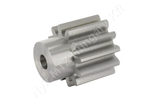 Fogaskerék aggyal 5-ös modul z=12 furat Ø16 mm
