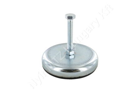 Állítható gépláb 80x80 mm M10 27–35 mm állítási tartomány 70 Shore NM típus_153822 Állítható gépláb 80x80 mm M10 27–35 mm állítási tartomány 70 Shore NM típus_153822