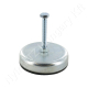 Állítható gépláb 120×120 mm M12 37–47 mm állítási tartomány 70 Shore NM típus Állítható gépláb 120×120 mm M12 37–47 mm állítási tartomány 70 Shore NM típus
