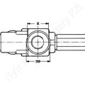 Kormánymű prioritásszelep 40 l/min 250 bar 1/2″ BSP OLS40 Danfoss_171222