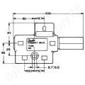 Kormánymű prioritásszelep 80 l/min 250 bar 1/2″ BSP OLS80A Danfoss_171234