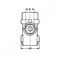 Kormánymű prioritásszelep 80 l/min 250 bar 1/2″ BSP OLS80A Danfoss_171234