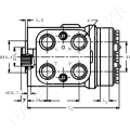 Orbit szivattyú 100 cm³/fsz OSPC ON Pmax=150 bar Danfoss_171361 Orbit szivattyú 100 cm³/fsz OSPC ON Pmax=150 bar Danfoss_171361
