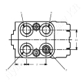 Kormánymű biztonsági szelep 50/100 bar 1/2″ BSP OVP10 Danfoss_171596