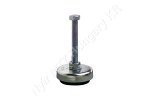 Állítható gépláb 100×80 mm M12 38–50 mm állítási tartomány 70 Shore PM típus
