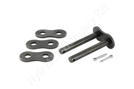 Összekötő láncszem 16B-2 kétsoros (duplex) 1″ (25,4 mm) osztás 17,02 mm belső szélesség Ø15,88 mm görgő Ø8,28 mm csapszeg DIN 8187_150360 Összekötő láncszem 16B-2 kétsoros (duplex) 1″ (25,4 mm) osztás 17,02 mm belső szélesség Ø15,88 mm görgő Ø8,28 mm csapszeg DIN 8187_150360