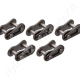 Összekötő láncszem 05B-1 egysoros (simplex) 8 mm osztás 3 mm belső szélesség Ø5 mm görgő Ø2,31 mm csapszeg DIN 8187 folyóméter