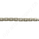 Görgőslánc 06B-1 egysoros (simplex) 3/8″ (9,53 mm) osztás 7/32″ (5,72 mm) belső szélesség DIN 8187 nikkelezett 5 m