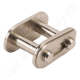 Összekötő láncszem 06B-1 egysoros (simplex) 3/8″ (9,525 mm) osztás 7/32″ (5,72 mm) belső szélesség Ø6,35 mm görgő Ø3,27 mm csapszeg DIN 8187 nikkelezett