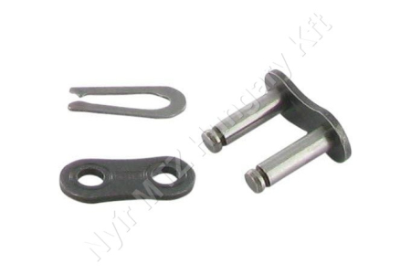 Összekötő láncszem 08B-1 egysoros (simplex) 1/2″ (12,7 mm) osztás 5/16″ (7,75 mm) belső szélesség Ø8,51 mm görgő Ø4,45 mm csapszeg DIN 8187_150395 Összekötő láncszem 08B-1 egysoros (simplex) 1/2″ (12,7 mm) osztás 5/16″ (7,75 mm) belső szélesség Ø8,51 mm görgő Ø4,45 mm csapszeg DIN 8187_150395