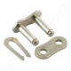 Összekötő láncszem 08B-1 egysoros (simplex) 1/2″ (12,7 mm) osztás 5/16″ (7,75 mm) belső szélesség Ø8,51 mm görgő Ø4,45 mm csapszeg DIN 8187 nikkelezett