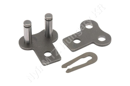 Összekötő láncszem 08B-1 egysoros (simplex) 1/2″ (12,7 mm) osztás 5/16″ (7,75 mm) belső szélesség Ø8,51 mm görgő Ø4,45 mm csapszeg DIN 8187_150402 Összekötő láncszem 08B-1 egysoros (simplex) 1/2″ (12,7 mm) osztás 5/16″ (7,75 mm) belső szélesség Ø8,51 mm görgő Ø4,45 mm csapszeg DIN 8187_150402