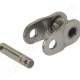 Összekötő láncszem 08B-1 egysoros (simplex) 1/2″ (12,7 mm) osztás 5/16″ (7,75 mm) belső szélesség Ø8,51 mm görgő Ø4,45 mm csapszeg DIN 8187 rozsdamentes acél
