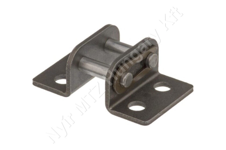 Összekötő láncszem 08B-1 egysoros (simplex) 1/2″ (12,7 mm) osztás 5/16″ (7,75 mm) belső szélesség Ø8,51 mm görgő Ø4,45 mm csapszeg DIN 8187_150406