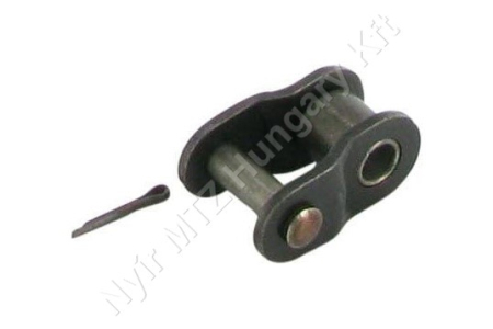 Összekötő láncszem 08B-1 egysoros (simplex) 1/2″ (12,7 mm) osztás 5/16″ (7,75 mm) belső szélesség Ø8,51 mm görgő Ø4,45 mm csapszeg DIN 8187_150408 Összekötő láncszem 08B-1 egysoros (simplex) 1/2″ (12,7 mm) osztás 5/16″ (7,75 mm) belső szélesség Ø8,51 mm görgő Ø4,45 mm csapszeg DIN 8187_150408