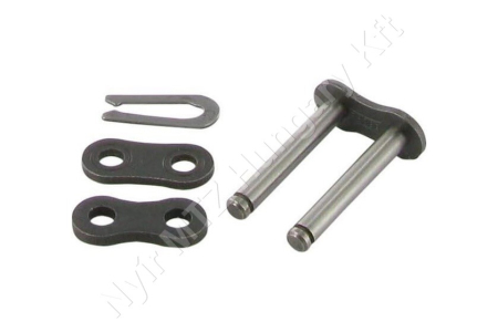 Összekötő láncszem 08B-2 kétsoros (duplex) 1/2″ (12,7 mm) osztás 5/16″ (7,75 mm) belső szélesség Ø8,51 mm görgő Ø4,45 mm csapszeg DIN 8187_150412 Összekötő láncszem 08B-2 kétsoros (duplex) 1/2″ (12,7 mm) osztás 5/16″ (7,75 mm) belső szélesség Ø8,51 mm görgő Ø4,45 mm csapszeg DIN 8187_150412