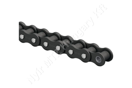 Görgőslánc 08B-1 egysoros (simplex) 1/2″ (12,7 mm) osztás 5/16″ (7,75 mm) belső szélesség DIN 8187 folyóméter_150416