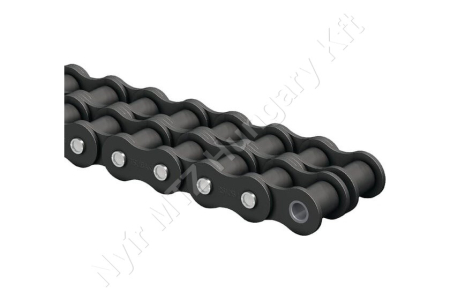 Görgőslánc 08B-2 kétsoros (duplex) 1/2″ (12,7 mm) osztás 5/16″ (7,75 mm) belső szélesség DIN 8187 folyóméter_150417 Görgőslánc 08B-2 kétsoros (duplex) 1/2″ (12,7 mm) osztás 5/16″ (7,75 mm) belső szélesség DIN 8187 folyóméter_150417