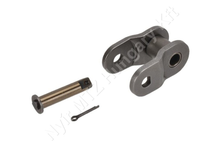 Összekötő láncszem ASA 100-1 egysoros (simplex) 1-1/4″ (31,75 mm) osztás 19,05 mm belső szélesség Ø19,05 mm görgő Ø9,54 mm csapszeg DIN 8188_150427 Összekötő láncszem ASA 100-1 egysoros (simplex) 1-1/4″ (31,75 mm) osztás 19,05 mm belső szélesség Ø19,05 mm görgő Ø9,54 mm csapszeg DIN 8188_150427