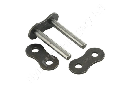 Összekötő láncszem 10B-2 kétsoros (duplex) 5/8″ (15,875 mm) osztás 3/8″ (9,65 mm) belső szélesség Ø10,16 mm görgő Ø5,08 mm csapszeg DIN 8187_150449 Összekötő láncszem 10B-2 kétsoros (duplex) 5/8″ (15,875 mm) osztás 3/8″ (9,65 mm) belső szélesség Ø10,16 mm görgő Ø5,08 mm csapszeg DIN 8187_150449