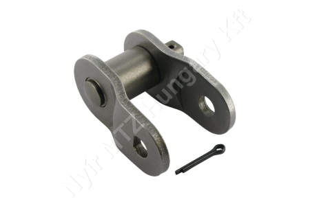 Összekötő láncszem ASA 120-1 egysoros (simplex) 1-1/2″ (38,1 mm) osztás 1″ (25,4 mm) belső szélesség Ø22,22 mm görgő Ø11,1 mm csapszeg DIN 8188_150467 Összekötő láncszem ASA 120-1 egysoros (simplex) 1-1/2″ (38,1 mm) osztás 1″ (25,4 mm) belső szélesség Ø22,22 mm görgő Ø11,1 mm csapszeg DIN 8188_150467