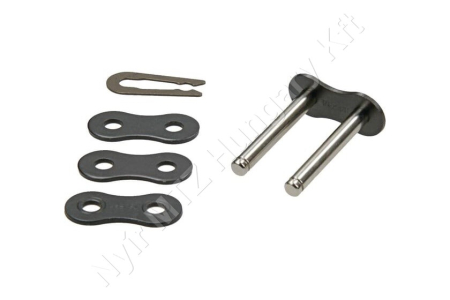 Összekötő láncszem 12B-2 kétsoros (duplex) 3/4″ (19,05 mm) osztás 7/16″ (11,68 mm) belső szélesség Ø12,07 mm görgő Ø5,72 mm csapszeg DIN 8187_150484 Összekötő láncszem 12B-2 kétsoros (duplex) 3/4″ (19,05 mm) osztás 7/16″ (11,68 mm) belső szélesség Ø12,07 mm görgő Ø5,72 mm csapszeg DIN 8187_150484