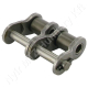 Összekötő láncszem 16B-2 kétsoros (duplex) 1″ (25,4 mm) osztás 17,02 mm belső szélesség Ø15,88 mm görgő Ø8,28 mm csapszeg DIN 8187