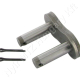 Összekötő láncszem 20B-1 egysoros (simplex) 1-1/4″ (31,75 mm) osztás 3/4″ (19,56 mm) belső szélesség Ø19,05 mm görgő Ø10,19 mm csapszeg DIN 8187 Összekötő láncszem 20B-1 egysoros (simplex) 1-1/4″ (31,75 mm) osztás 3/4″ (19,56 mm) belső szélesség Ø19,05 mm görgő Ø10,19 mm csapszeg DIN 8187