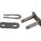 Összekötő láncszem ASA 25-1 egysoros (simplex) 1/4″ (6,35 mm) osztás 3,18 mm belső szélesség Ø3,3 mm görgő Ø2,31 mm csapszeg DIN 8188 3,05 m Összekötő láncszem ASA 25-1 egysoros (simplex) 1/4″ (6,35 mm) osztás 3,18 mm belső szélesség Ø3,3 mm görgő Ø2,31 mm csapszeg DIN 8188 3,05 m