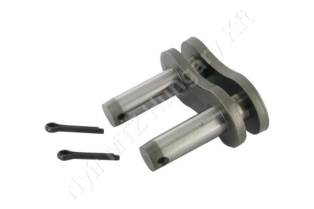 Összekötő láncszem 28B-1 egysoros (simplex) 1-3/4″ (44,45 mm) osztás 1-1/4″ (30,99 mm) belső szélesség Ø27,94 mm görgő Ø15,9 mm csapszeg DIN 8187_150528 Összekötő láncszem 28B-1 egysoros (simplex) 1-3/4″ (44,45 mm) osztás 1-1/4″ (30,99 mm) belső szélesség Ø27,94 mm görgő Ø15,9 mm csapszeg DIN 8187_150528