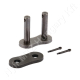 Összekötő láncszem ASA 60-1 egysoros (simplex) 3/4″ (19,05 mm) osztás 12,7 mm belső szélesség Ø11,91 mm görgő Ø5,96 mm csapszeg DIN 8188 folyóméter