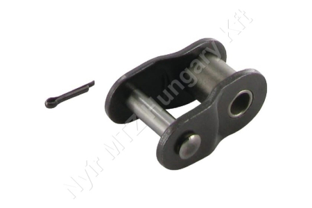 Összekötő láncszem ASA 60-1 egysoros (simplex) 3/4″ (19,05 mm) osztás 12,7 mm belső szélesség Ø11,9 mm görgő Ø5,94 mm csapszeg DIN 8188_150558 Összekötő láncszem ASA 60-1 egysoros (simplex) 3/4″ (19,05 mm) osztás 12,7 mm belső szélesség Ø11,9 mm görgő Ø5,94 mm csapszeg DIN 8188_150558