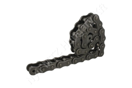 Görgőslánc ASA 80-1 (16AH-1) egysoros (simplex) 1″ (25,4 mm) osztás 15,88 mm belső szélesség DIN 8188_150567