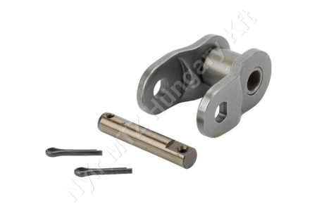 Összekötő láncszem ASA 80-1 egysoros (simplex) 1″ (25,4 mm) osztás 15,88 mm belső szélesség Ø15,88 mm görgő Ø7,94 mm csapszeg DIN 8188_150569 Összekötő láncszem ASA 80-1 egysoros (simplex) 1″ (25,4 mm) osztás 15,88 mm belső szélesség Ø15,88 mm görgő Ø7,94 mm csapszeg DIN 8188_150569