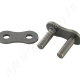 Összekötő láncszem ASA 80-1 egysoros (simplex) 1″ (25,4 mm) osztás 15,88 mm belső szélesség Ø15,88 mm görgő Ø7,92 mm csapszeg DIN 8188