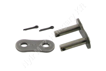 Összekötő láncszem ASA 80-1 egysoros (simplex) 1″ (25,4 mm) osztás 15,88 mm belső szélesség Ø15,88 mm görgő Ø7,92 mm csapszeg DIN 8188 3,05 m_150571 Összekötő láncszem ASA 80-1 egysoros (simplex) 1″ (25,4 mm) osztás 15,88 mm belső szélesség Ø15,88 mm görgő Ø7,92 mm csapszeg DIN 8188 3,05 m_150571