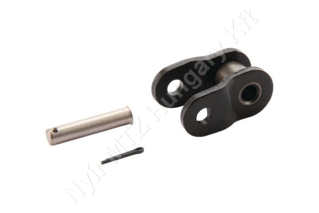 Összekötő láncszem ASA 40-1 egysoros (simplex) 1/2″ (12,7 mm) osztás 7,55 mm belső szélesség Ø7,95 mm görgő Ø3,97 mm csapszeg DIN 8188_150579 Összekötő láncszem ASA 40-1 egysoros (simplex) 1/2″ (12,7 mm) osztás 7,55 mm belső szélesség Ø7,95 mm görgő Ø3,97 mm csapszeg DIN 8188_150579