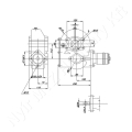 Hajtómű orbit motorhoz 10,2:1 25 mm/45 mm légtelenítéssel Berma RT190_155345