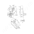 Hajtómű orbit motorhoz 10,9:1 32 mm/55 mm Berma RT430_155359 Hajtómű orbit motorhoz 10,9:1 32 mm/55 mm Berma RT430_155359
