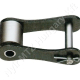 Összekötő láncszem egysoros (simplex) 41,4 mm osztás 22,23 mm belső szélesség Ø15,24 mm görgő Ø5,72 mm csapszeg DIN 8189
