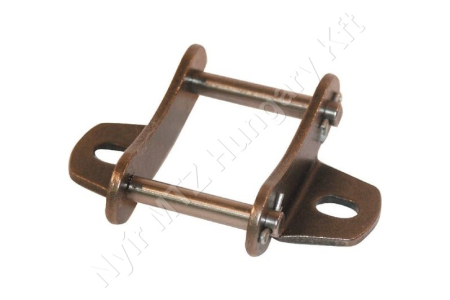 Összekötő láncszem menesztővel egysoros (simplex) 41,4 mm osztás 22,23 mm belső szélesség Ø17,78 mm görgő Ø5,72 mm csapszeg DIN 8189_150614 Összekötő láncszem menesztővel egysoros (simplex) 41,4 mm osztás 22,23 mm belső szélesség Ø17,78 mm görgő Ø5,72 mm csapszeg DIN 8189_150614