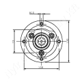 Hidraulika szivattyú előtétcsapágy 73x73 mm 1-3/8″ belső gyorscsatlakozós persely Casappa_171095 Hidraulika szivattyú előtétcsapágy 73x73 mm 1-3/8″ belső gyorscsatlakozós persely Casappa_171095