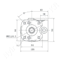 Orbit szivattyú 315 cm³/fsz OSPC LS Pmax=175 bar 1/2″ BSP_171705