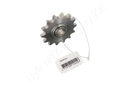 Láncfeszítő kerék 10B-1 simplex 5/8″-9,65 mm z=14 furat Ø16,2 mm C45 acél_153209