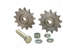Láncfeszítő kerék 16B-2 duplex 1″-17,02 mm z=13 furat Ø20 mm M20 C45 acél Láncfeszítő kerék 16B-2 duplex 1″-17,02 mm z=13 furat Ø20 mm M20 C45 acél